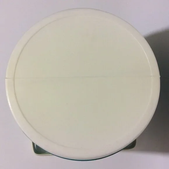 Vintage Thermos Plastic Ice Bucket Teal White Bar Restaurant Man Cave Decor - Picture 10 of 12